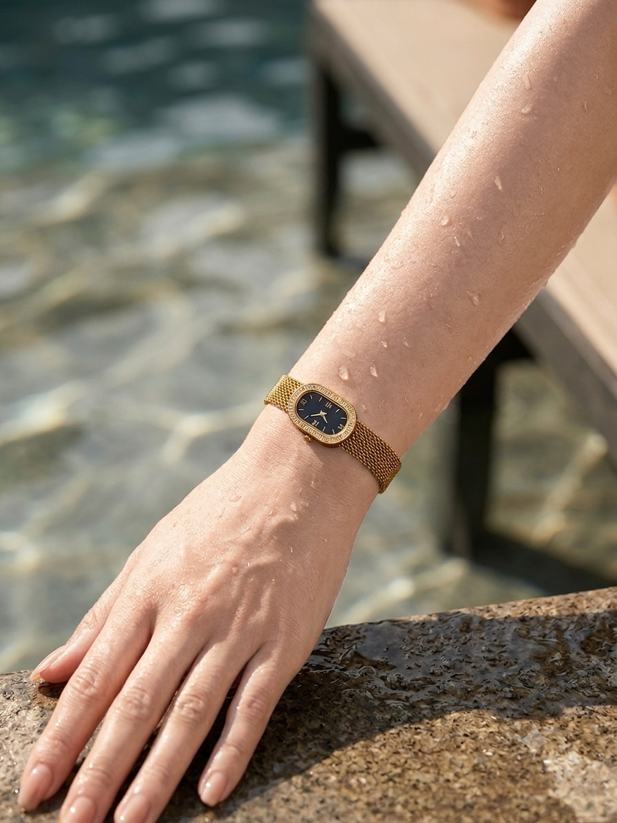 Watch style bracelet