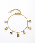 Vibrant Prism Charm Bracelet