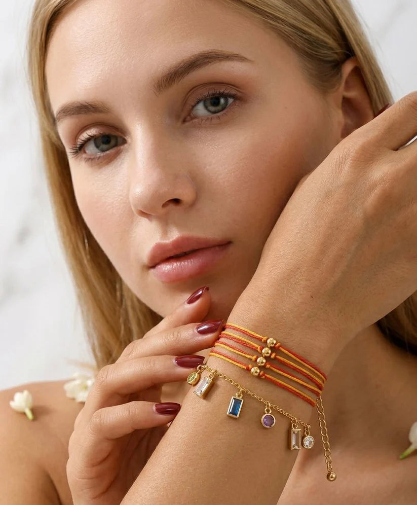Vibrant Prism Charm Bracelet