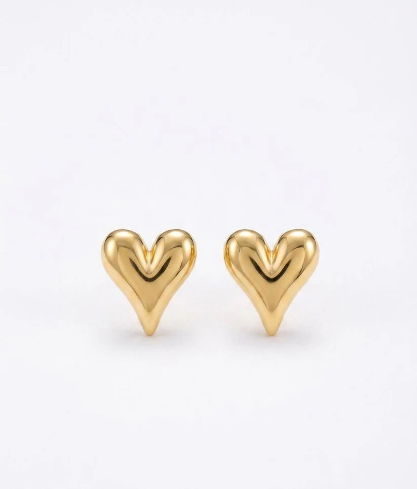 Heart Studs