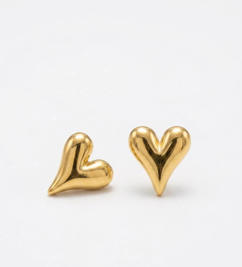 Heart Studs
