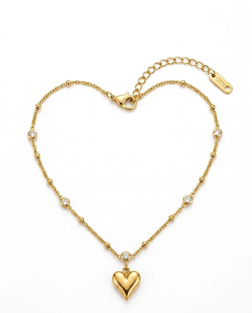 Heart Anklet
